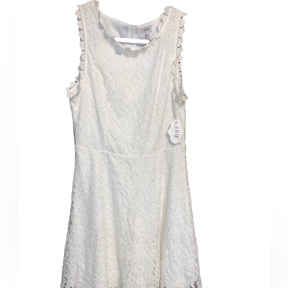 Lace dress size large NWT